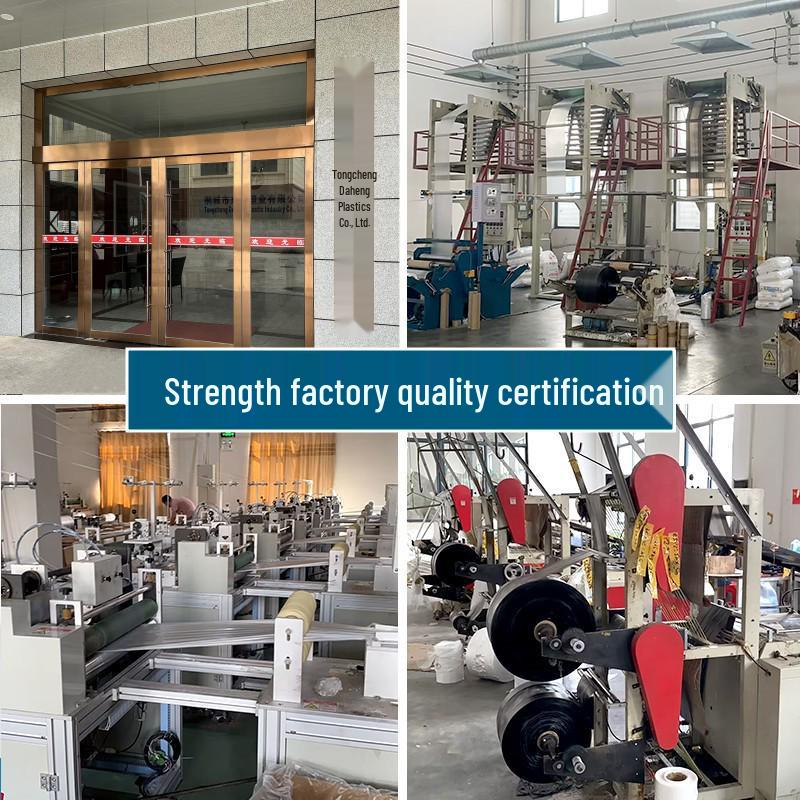 Thickened Flat Mouth Disposable Garbage Bags - 45x50cm - Colorful Kitchen & Living Room Use