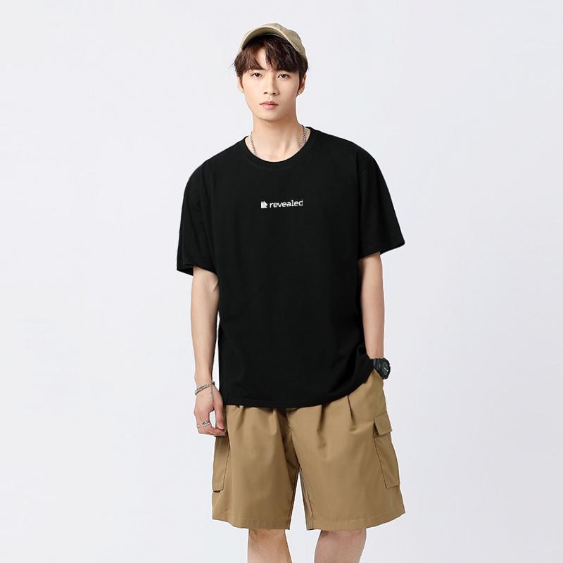 Hardwell Revealed Top 100 Dj Short-sleeved Cotton T-shirt Men's Oversize Loose Top Summer Women's Electronic Music Festival Top