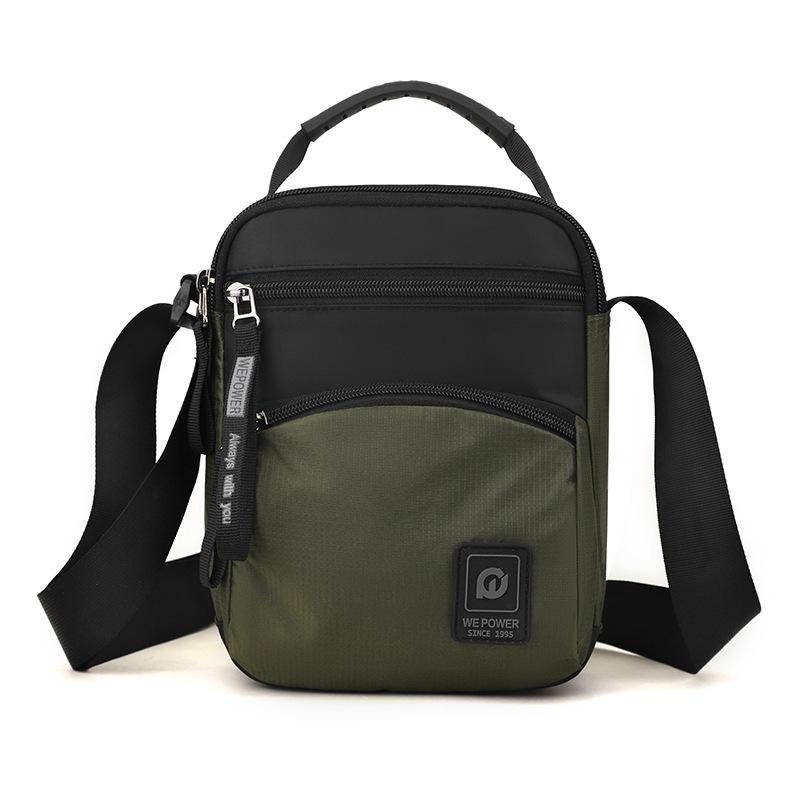 WEPOWER New Men's Outdoor Crossbody Bag Sports and Leisure Men's Shoulder Bag Multifunctional Trend Bag