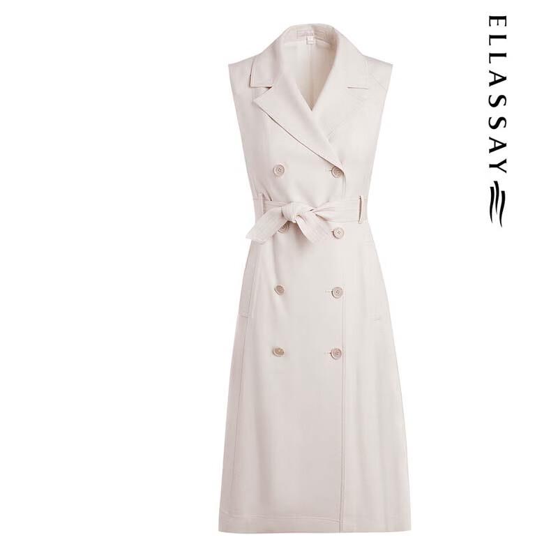 ELLASSAY Women's Acetate Vest A-line Dress