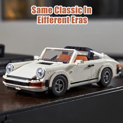 1458 KS Technický Retro Model Auta Stavebnice 2v1 Závodní Klasický Model Kit pro Dospělé a Dospívající Hračky Vánoční Dárky