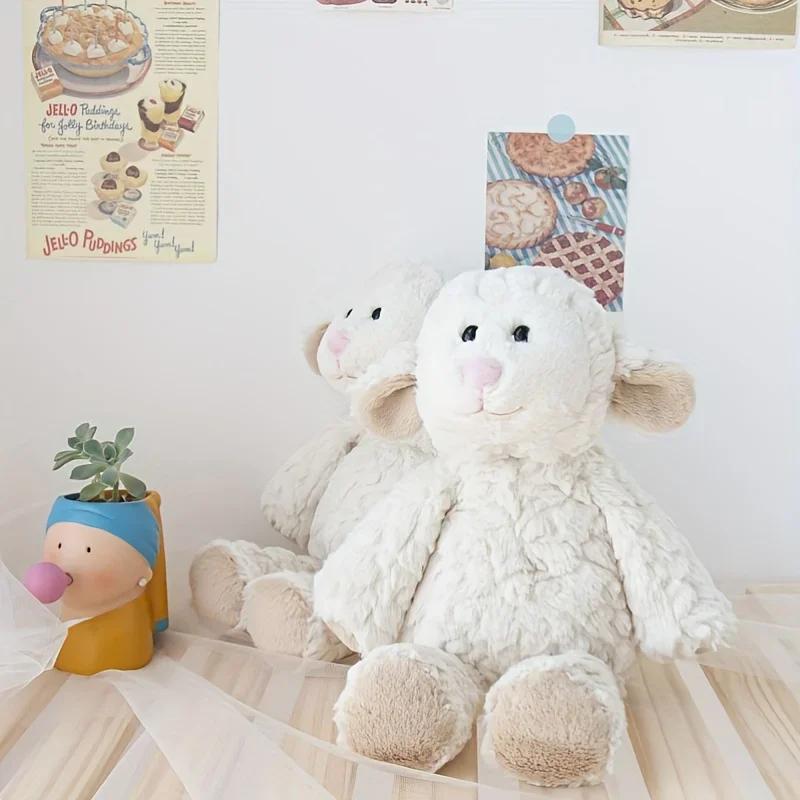 Lamb,Sheep Stuffed Animal Plush Toy - Cute Plush Toys, Soft Plush Animal,Girls and Boys' Gifts, Christmas Gifts