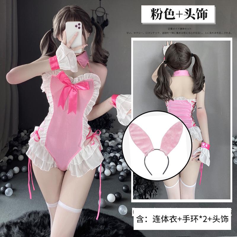 Sex Unterwäsche Frauen rein wollen Datei öffnen verbundener Bunny Girl rein Uniform niedlich totes Wasser Leidenschaft Versuchung