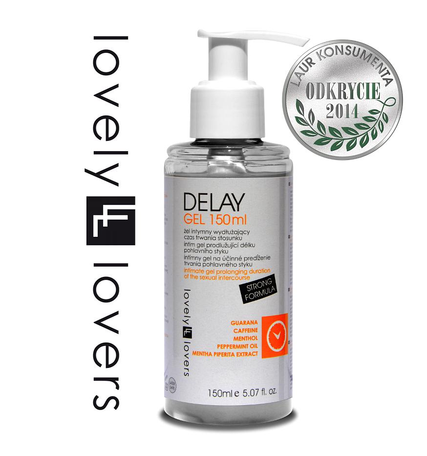 Delay Gel Lube prolongeant le temps des rapports pour les hommes 150 ml