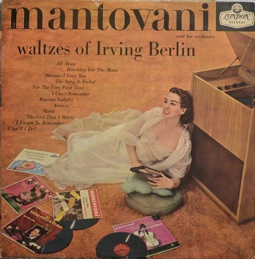 

10inch Record MANTOVANI HIS ORCHESTRA Plays The Waltzes Of Irving Berlin LF1259 Decca 1956 UK Classical Used