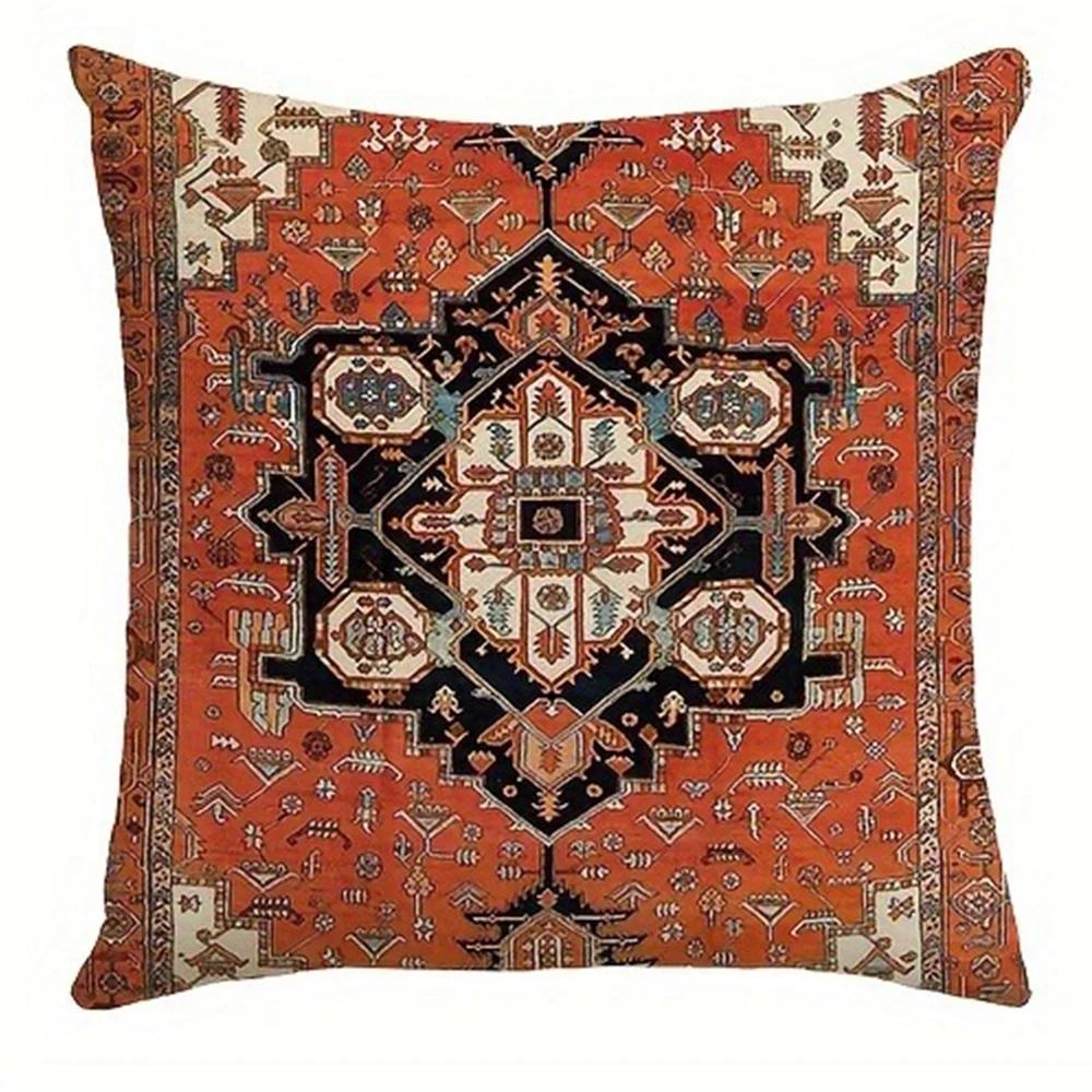 Bohemian Ethnic Style Pillowcase Living Room Sofa Cushion Cover Bedroom Room Home Decoration