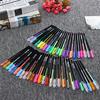 12/16/18/24/36/48x Kolorowy długopis żelowy Glitter Scrapbooking Ink Pen Dorosły rysunek Malarstwo Craft Art