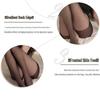 LANGSHA Women's Ultra-Thin Open Crotch Pantyhose