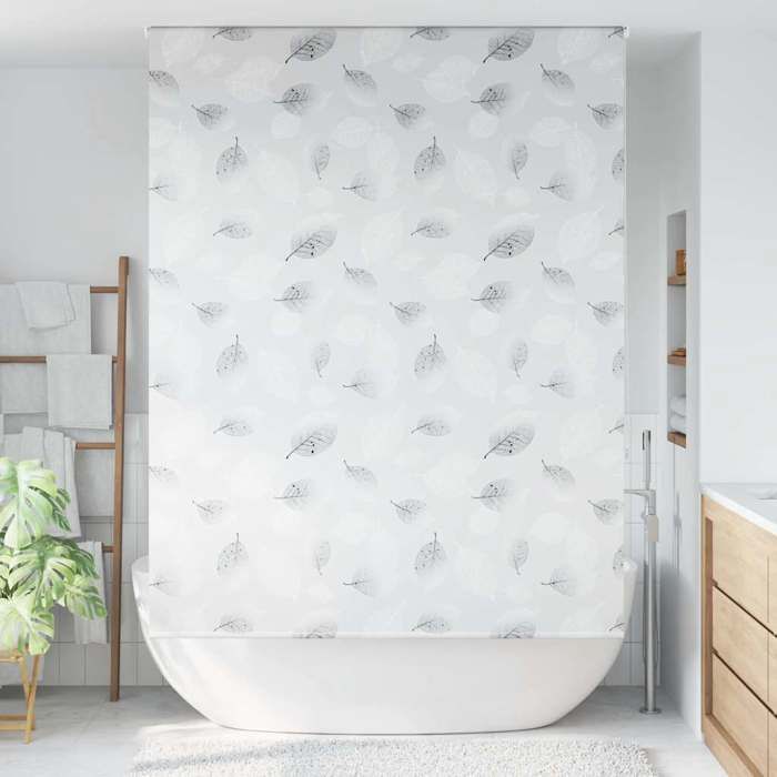VidaXL Roller Shower Curtain 160x240 Cm Fabric Width 156 Cm, Shower Blind, Roller Shower Curtain, 4014864
