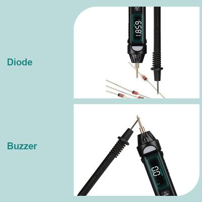 Laikinasis skaitmeninis multimetras, elektrinis bandymo rašiklis, profesionalus įtampos srovės pasipriešinimo diodas