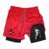 Muay Thai Kickboxing Boxing MMA Onepiece Pirate Ace Whitebeard Cartoon Japan Shorts Unisex Workout Quick Dry Print Elastic Waist Training