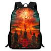 Monster Story Schoolbag High Definition Multi-Function Oxford Lightweight Backpack
