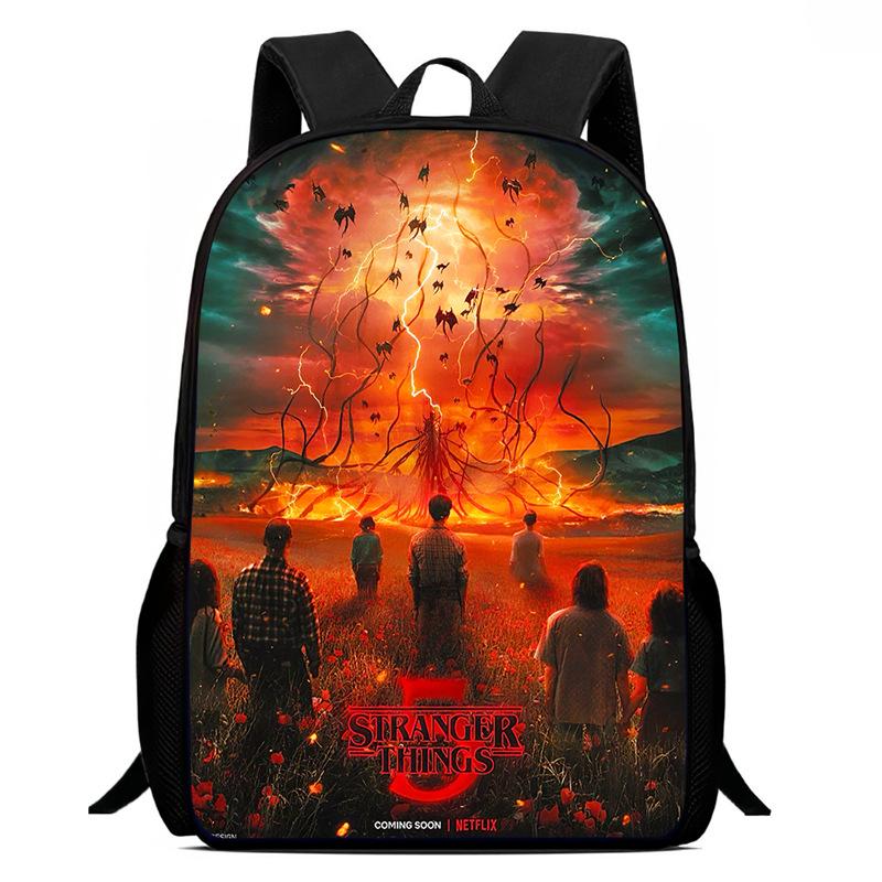 Monster Story Schoolbag High Definition Multi-Function Oxford Lightweight Backpack