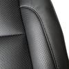 Driver Side Bottom Leather Seat Cover Compatible with Ch-evr*olet Silverado 1500 2500 HD 3500 HD Tahoe Sierra LTZ 2014-2019 Driver Or Passenger Side