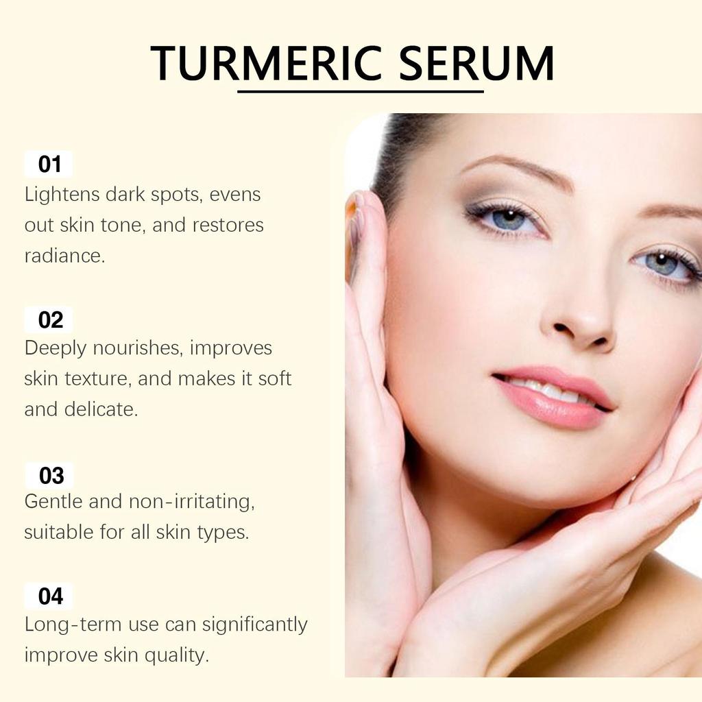 HOYGI Turmeric Milk Hydrating Serum for Radiant, Youthful Skin