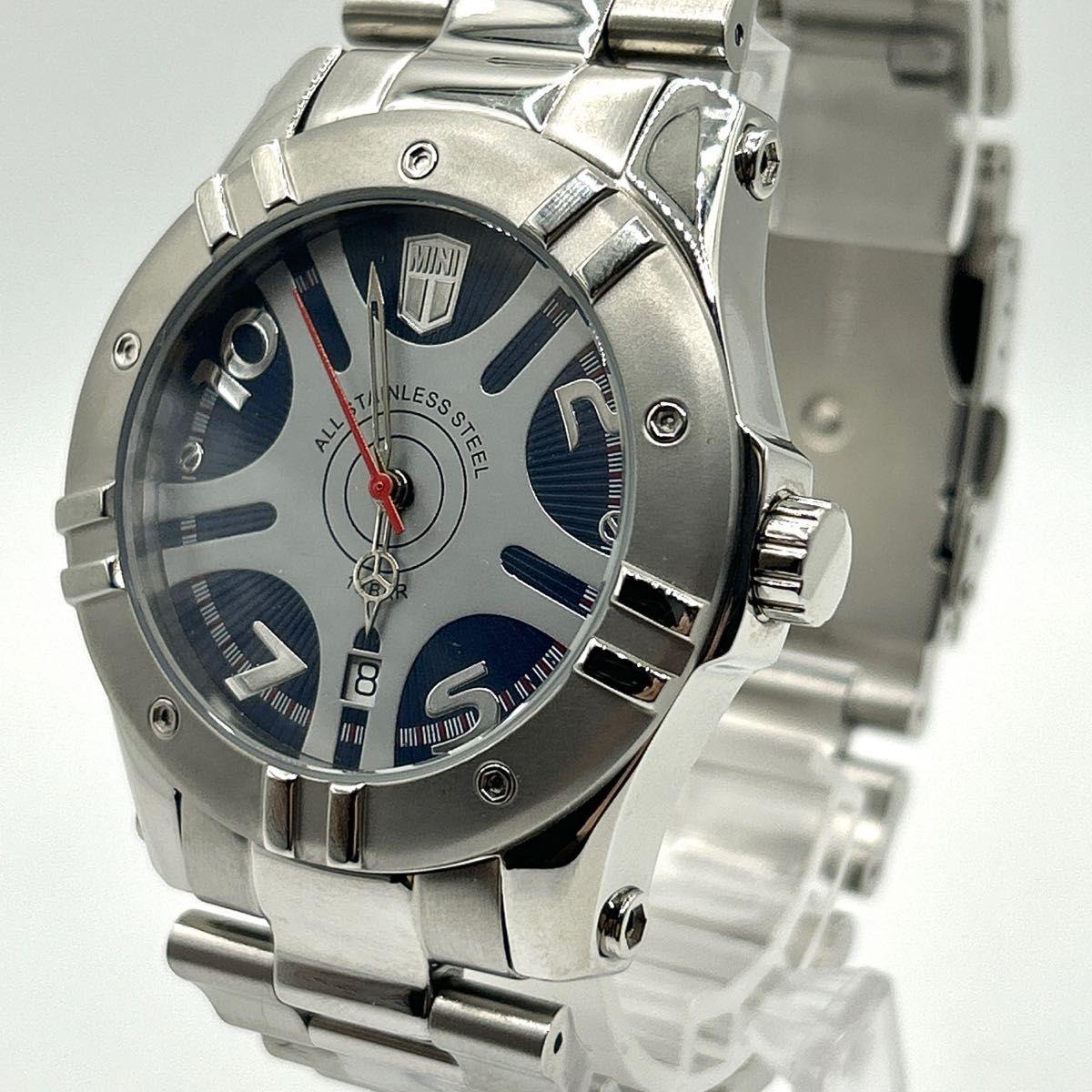 Used MINI Mini Cooper watch men s back skeleton automatic watch date Benz hand working item