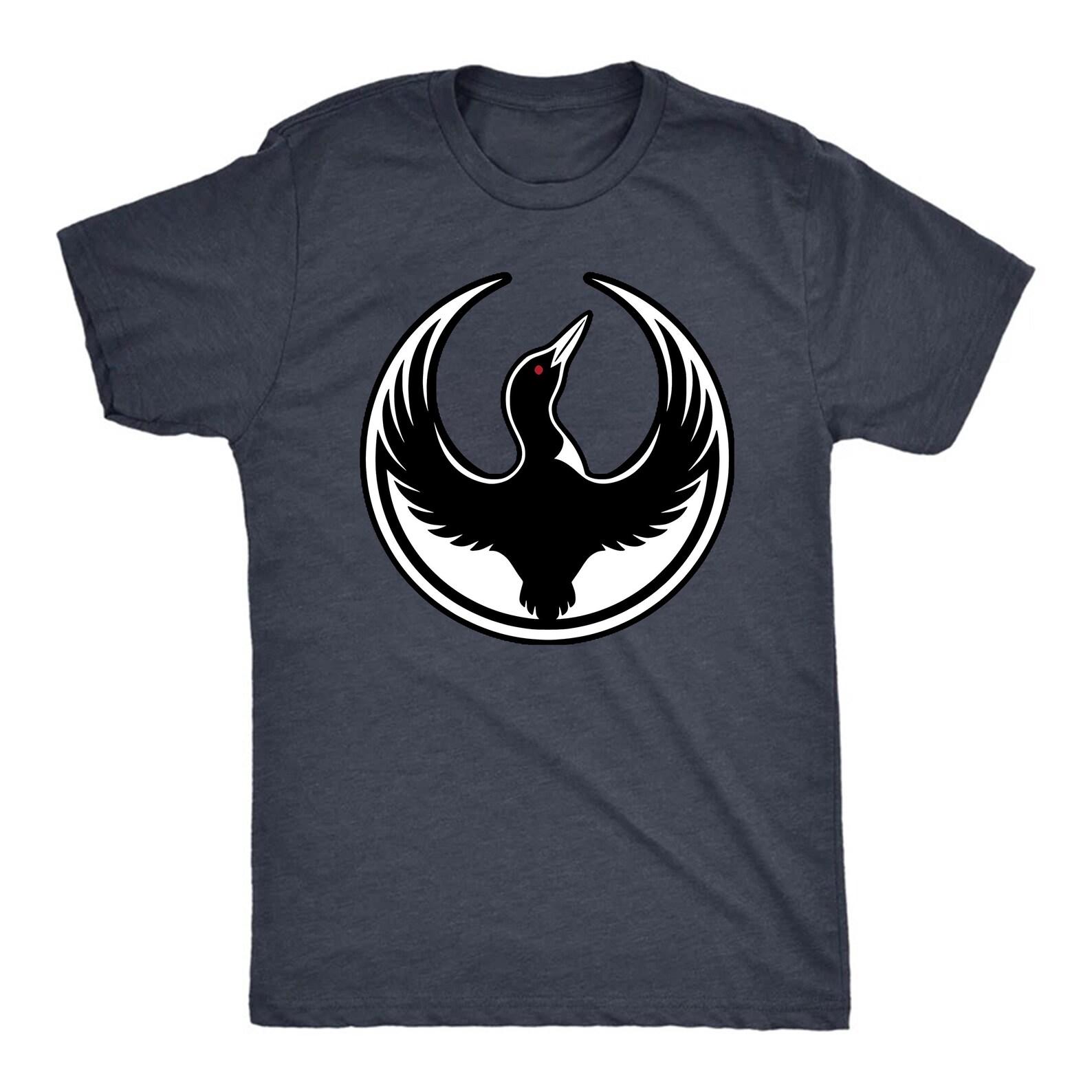 Minnesota Loon Rebel Alliance Shirt, MN State Bird Tee M