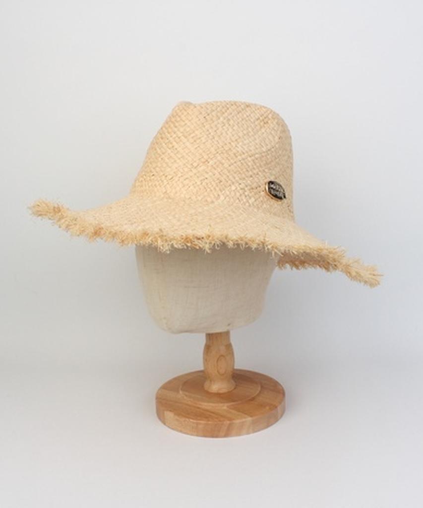 Yunibeosyeolkemiseuteuli Soft Natural Raffia Fedora Panama Hat