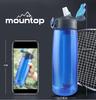 Tritan Filter Straw Water Cup for Outdoor Sports