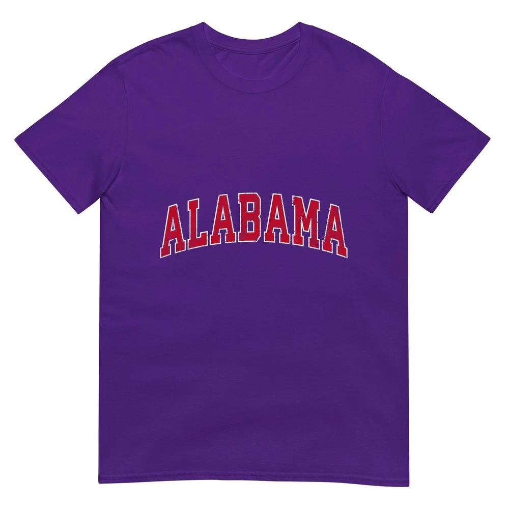 Alabama Al Vintage Sports Design Red Design TShirt