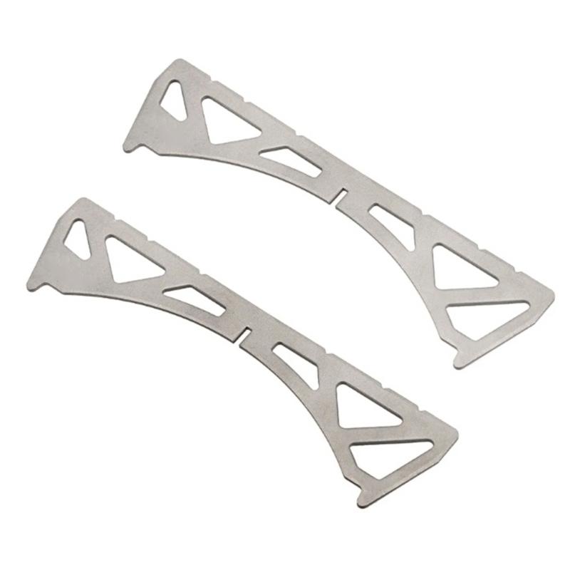 Portables Stainless Steel Stove Stand Camp Alcohols Stove Crosses Stand for Outdoor Cooking