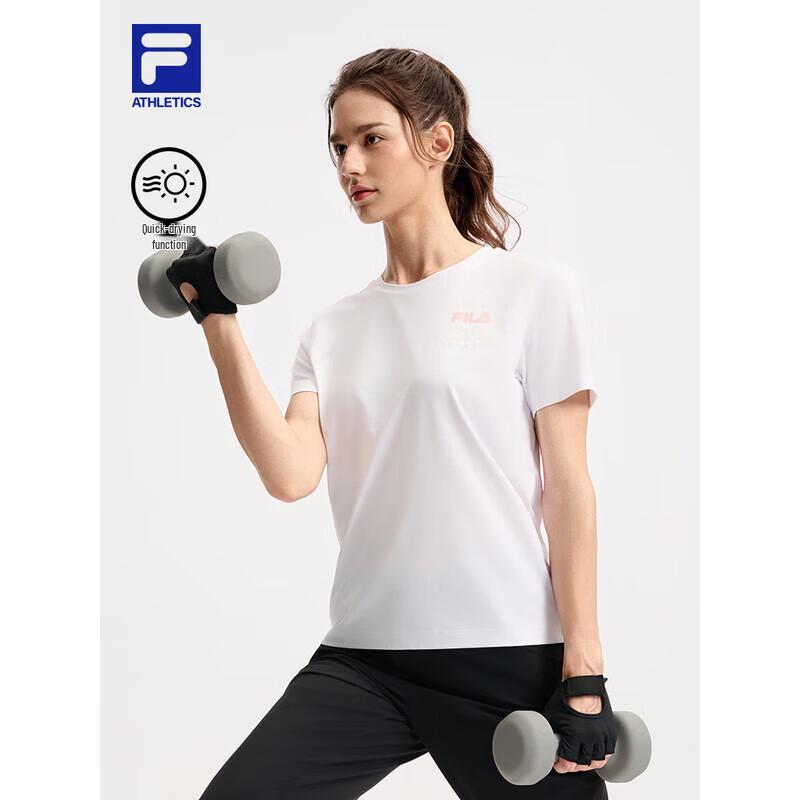 FILA Women s Knit Short Sleeve T-shirt S
