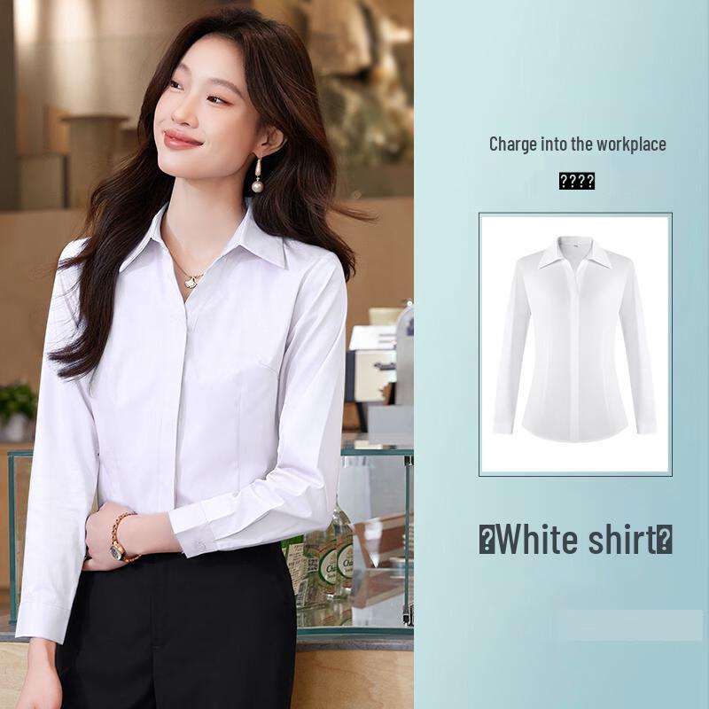 HAI YUAN YI SHANG Women s Long Sleeve Lapel Shirt One Size