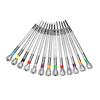 13 Pcs Watch Screwdriver Set Micro- Precision Jewelry Screwdriver 0.6-2.0mm Carbon Steel for Watch Repair Jewelry Work