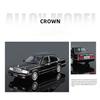 1/32 Toyota Crown Alloy Model Car Toy Diecasts Metal Casting Sound and Light Car Toys For Children Vehicle