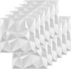 12er-Pack Moderne 3D-Wandpaneele 30x30 cm Innendekoration für Spielzimmer, Schlafzimmer, TV-Hintergrund - Einfach zu installierende Wandpaneele