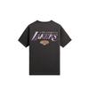 Kith For NBA All-Star Los Angeles Lakers Shattered Backboard Vintage Tee Black Men Tops KHM034949-001