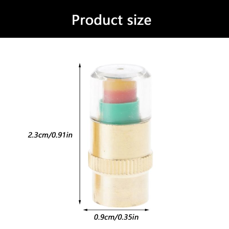 8Pcs High Precisions Tire Valves Cap Copper Material Construction for Year Round Protections In Various Conditions