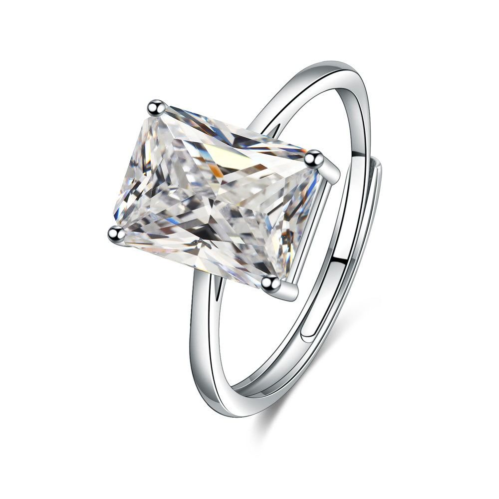 Glass Diamond Necklace Earrings Set Simple Style Necklace Jewelry Set  Women Girls