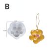 Diy Keychain Drip Mold Resin Flower Cat Claw Pentagram Pendant Silicone Mold