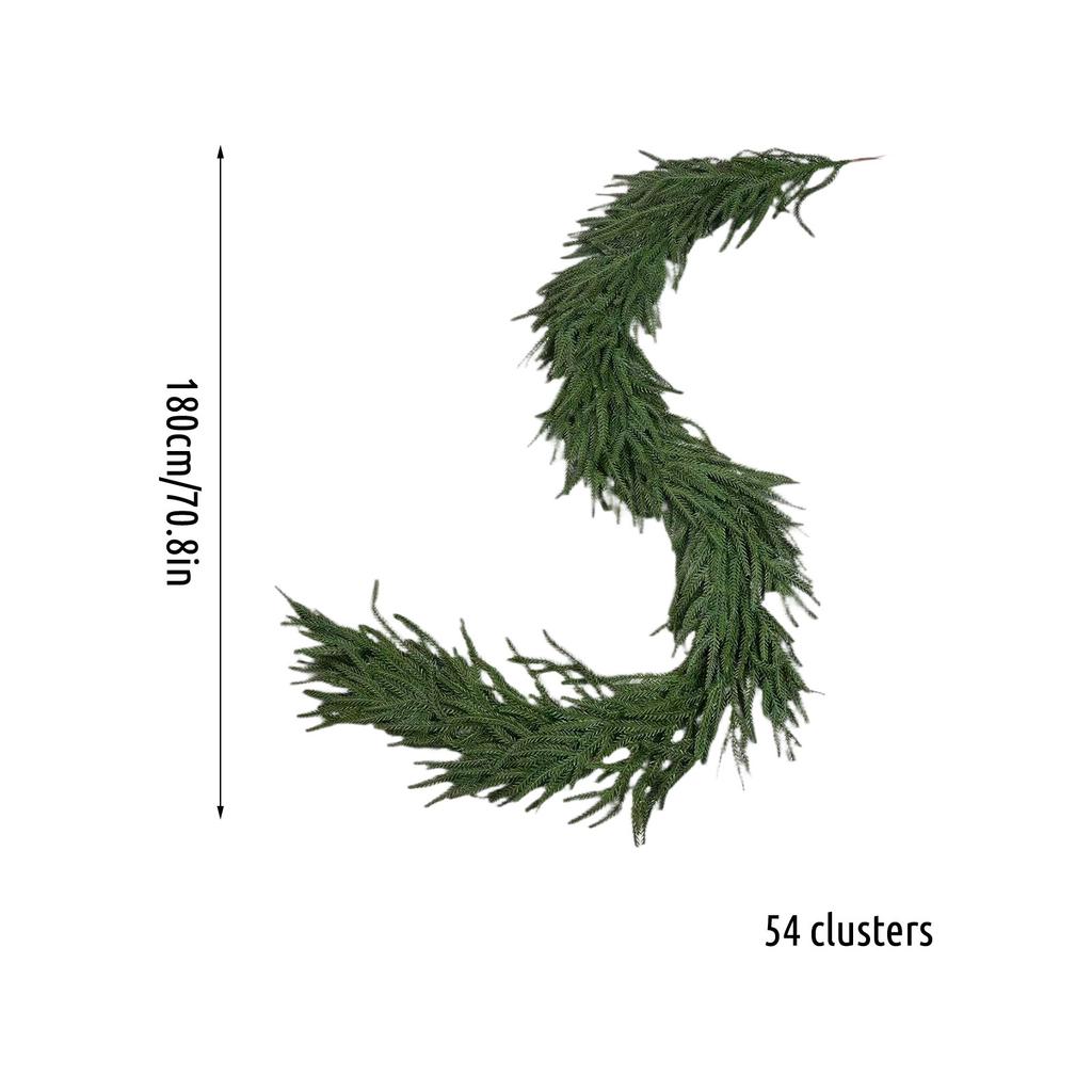 Artificial Simulation Needles And Rattan 150cm Christmas Decoration Needles Home Decoration Photo Path5