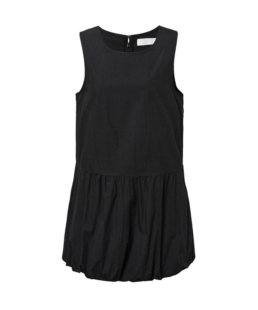 Amomento Volume Mini Dress_Black