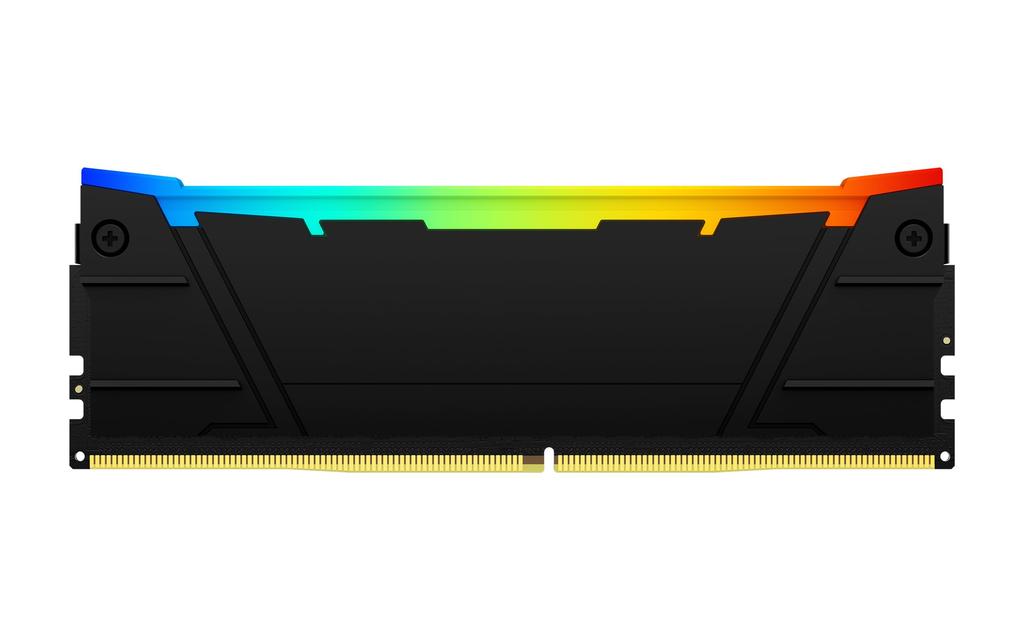 Kingston FURY Renegade RGB 16GB 3600 DDR4 CL16 DIMM 1Gx8 Desktop Memory - KF436C16RB12A/16
