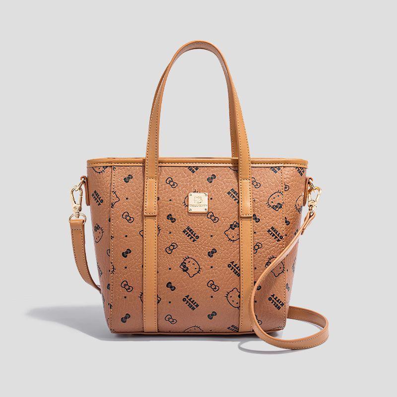 Hello Kitty Classic Print Tote Bag - Vegetable Basket Design