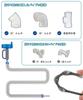 BTtime Wire Pipe Cleaner, Pipe Brush, Rotating Wire Brush, Easy Operation, Clears Clogs, Sewer/Drain/Bathroom/Toilet/Bathroom Repair (10m)