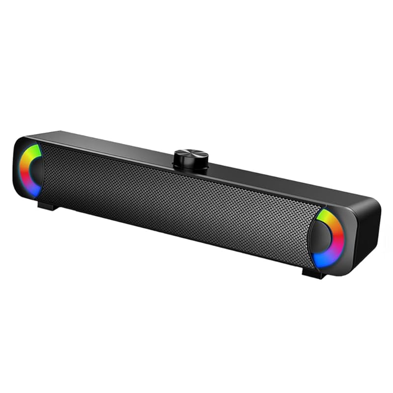 

Колонки для ПК, ігрові колонки, комп ютерні колонки, USB-колонки, ігрові RGB-колонки Сумісні з настільними ПК/ноутбуками/смартфонами/ігровими консолями
