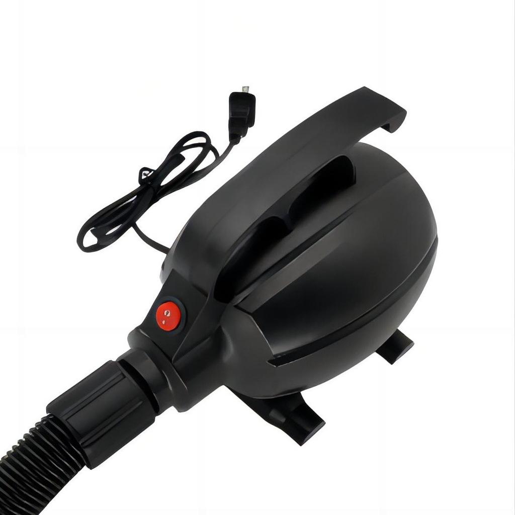 Pompă de aer electrică de 600 W, pompă portabilă pentru deflator cu 5 duze pentru saltea de aer gonflabilă, inel de înot, jucării gonflabile pentru piscină