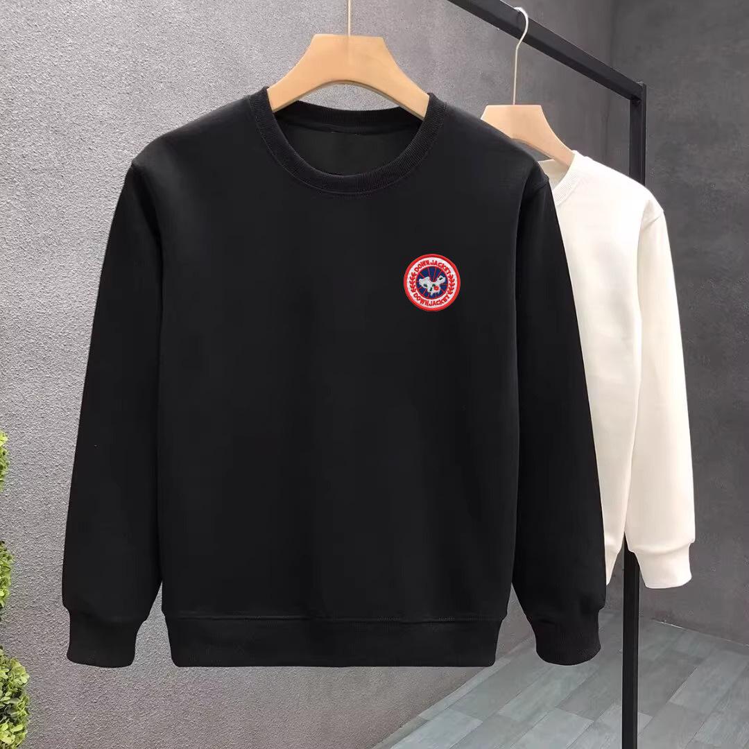 

European & American Trendy Brand Loose Men s Round Neck Hoodie - Autumn/Winter Collection XXXL