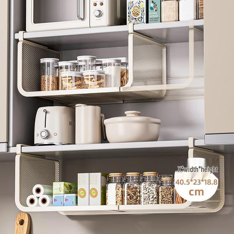 Kitchen Cabinet Under-Shelf Hanging Storage Basket