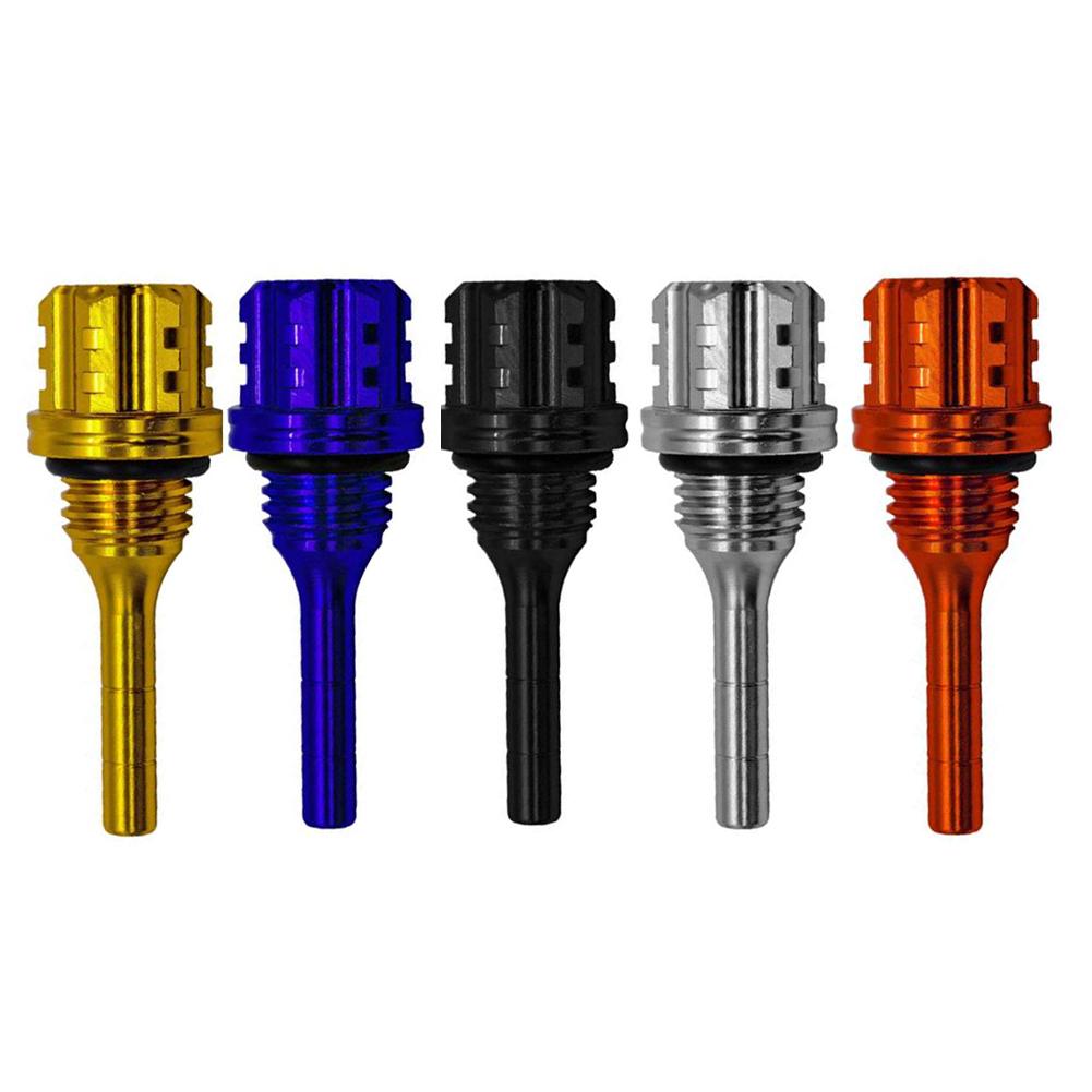 Motorcycle CNC Aluminum Alloy Hexagon Oil Dipstick for Style and Performance