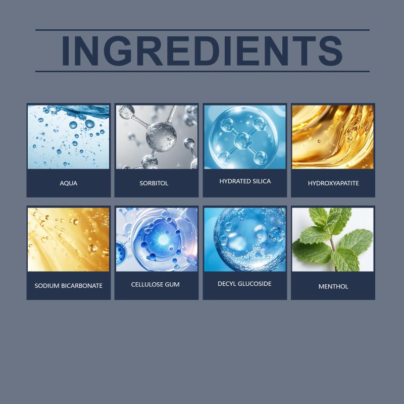 

Cleaning Toothpaste - Mild Cleansing Lessens Surface Grime Boosts Brightness Freshens Breath Long-Lasting Scent Aids Daily Use one size