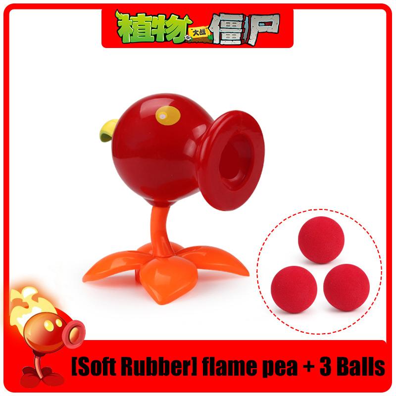 25 Style 2 Game Peripheral Soft Glue Toys Chomper Pea Shooter Snow Pea Pepper-pult Funny Kids Gifts Toys