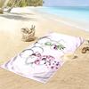 Diddl Print Beach Towel, Large Soft Quick Dry Towel for Beach Camping Swimming