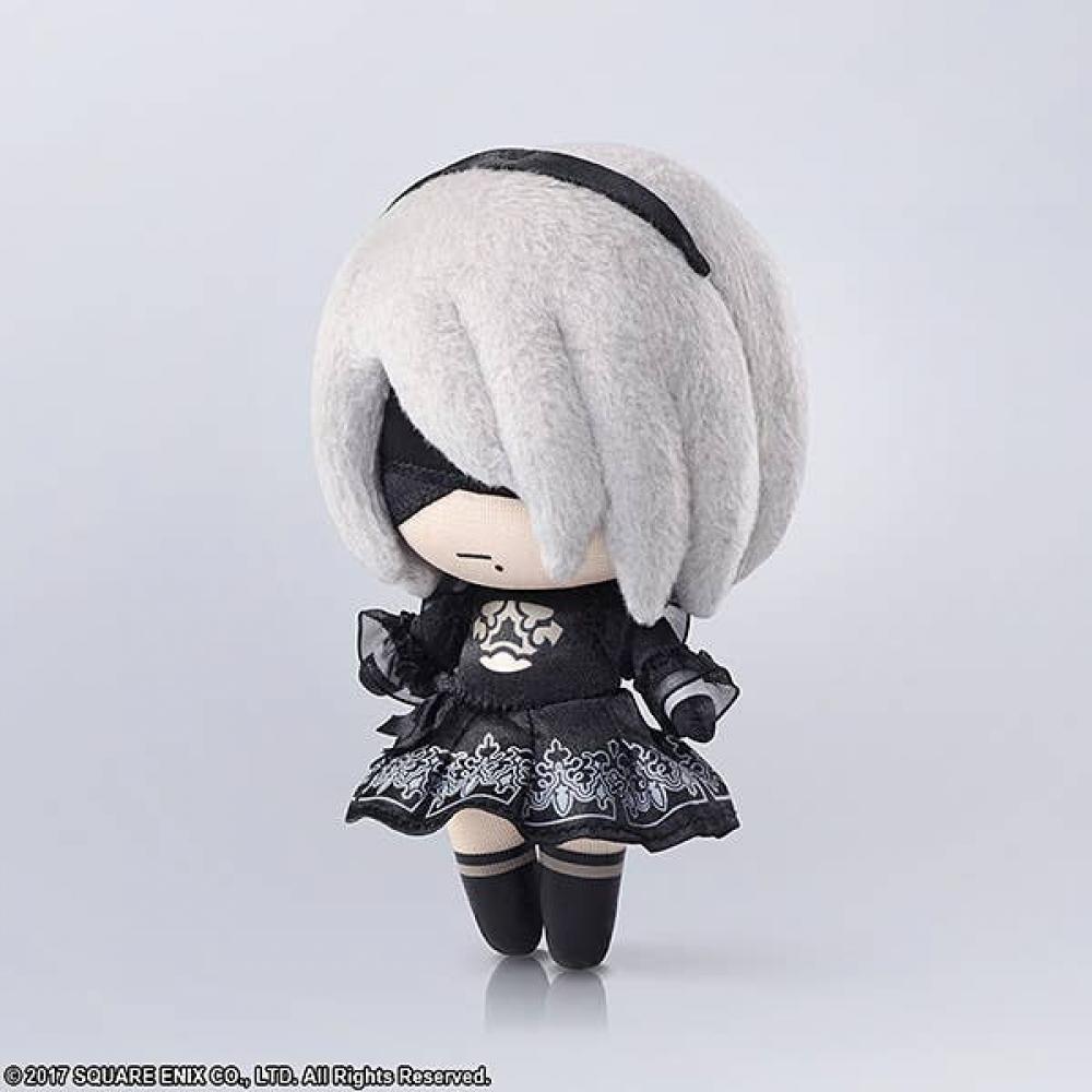 Nier Series 2B Mini Stuffed Toy  Yorha No. 2 B Type 