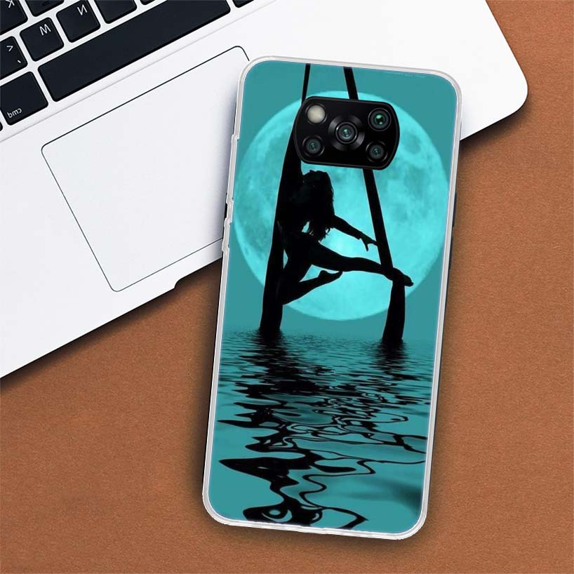 Ballerina Ballet Dancing Phone Case For Xiaomi Poco X3 GT X4 NFC M4 Pro M3 M2 F3 F2 F1 Mi Note 10 A3 A2 Lite A1 CC9E Fundas