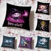 Cute Axolotl Cartoon Cushion Cover Premium Comfort Reversible Pillow Cove -Two In One Design for Any Room & Car Interior